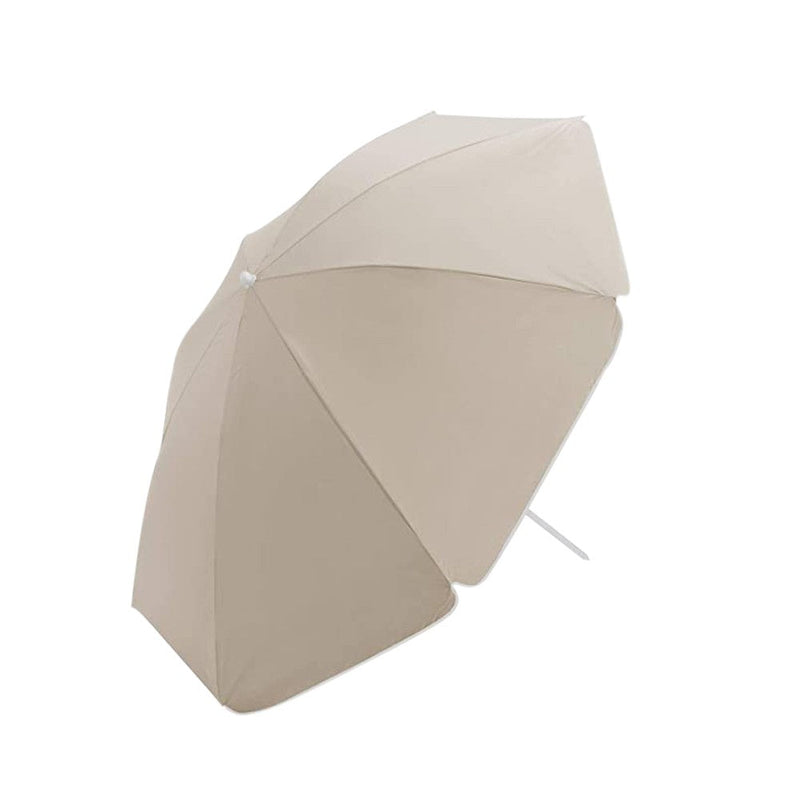 Ombrellone da Giardino Ø180 cm in alluminio telo in poliestere Beige
