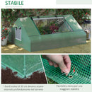 Serra da Giardino 180x140x80 cm in Acciaio con Rivestimento Verde