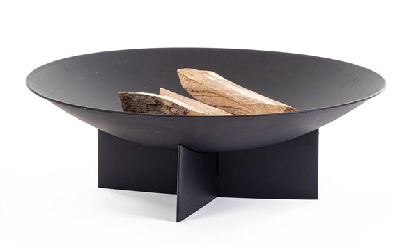 prezzo Braciere da Giardino Ø73x24 cm in Acciaio Nebraska Ruggine