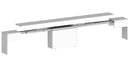 Panca Allungabile 66/290x25x45 cm Pratika Singola A Bianco Lucido  