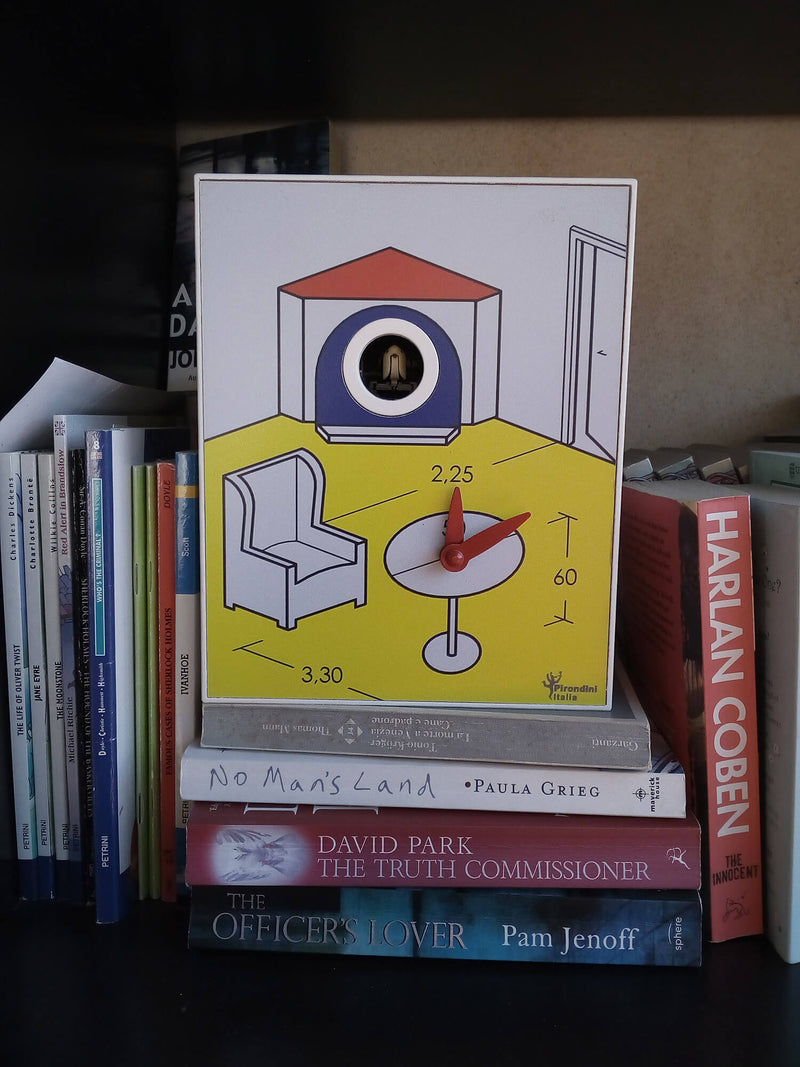 Orologio a Cucù da Parete 16,5x20x10cm Pirondini Italia D'Apres Archi