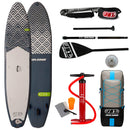 SUP Tavola Stand Up Paddle Gonfiabile 350x81x15 cm con Pagaia Zaino e Accessori Jbay.Zone Delta D3