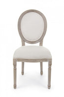 Set 2 Sedie 48x46x96h cm Mathilde Naturale 