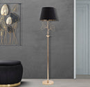 Lampada da Terra Leaves Ø 38x167 cm in Ferro e Poliestere