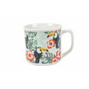 Tazza Ø9,2x8,7 cm in Bone China VdE Tivoli 1996 Tropicana tucano
