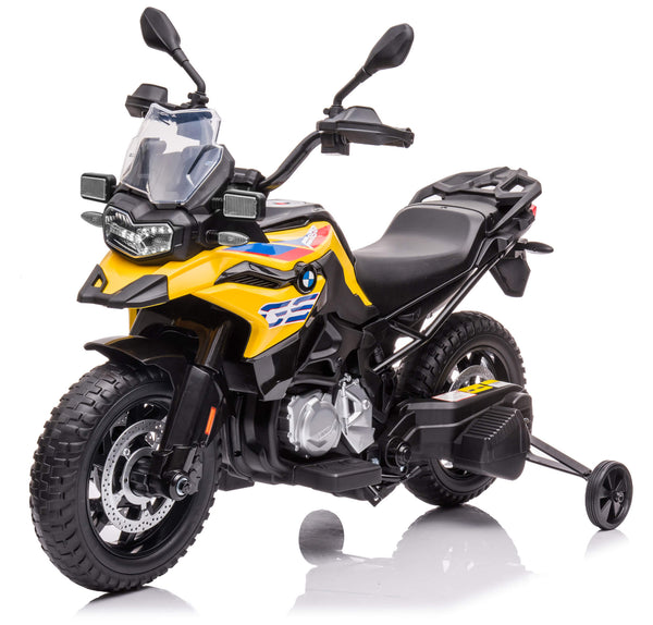 online Moto Elettrica per Bambini 12V con Licenza BMW F 850 GS Gialla