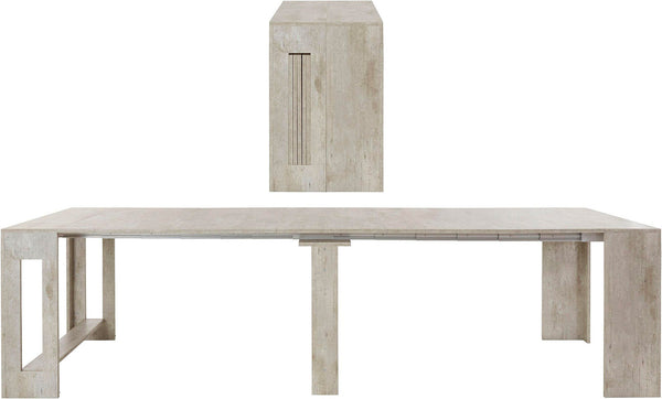 Consolle Allungabile 51/300x90x77 cm Pratika Bianco Lucido online