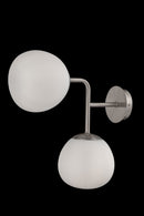 Lampada da parete Modern in Metallo Erich Nickel