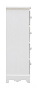 Cassettiera Blanc 4 Cassetti S in Legno
