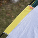 Tenda da Campeggio Automatica per 2 Persone con Tasche Interne e Tappetino 205x195x135 cm  Verde