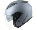 Casco Jet per Scooter Visiera Lunga CGM Daytona 130A Grigio Opaco
