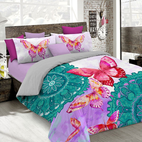 Copripiumino Matrimoniale Stampa sul Sacco e Federe Kio609 acquista