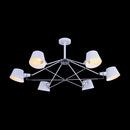 Lampadario Modern in Metallo Abigail Bianco