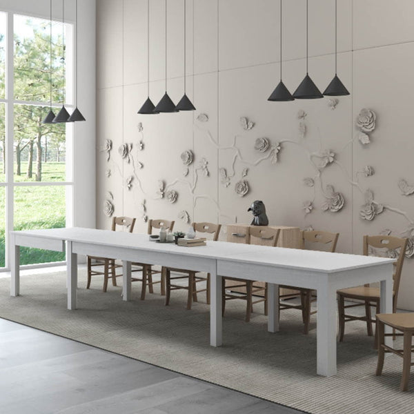 online Tavolo allungabile 160/320x90 cm Super 4 bianco frassinato