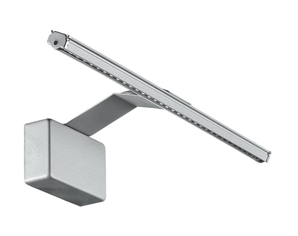prezzo Applique Minimal Alluminio Silver Lampada Bagno Led 5 watt Luce Calda