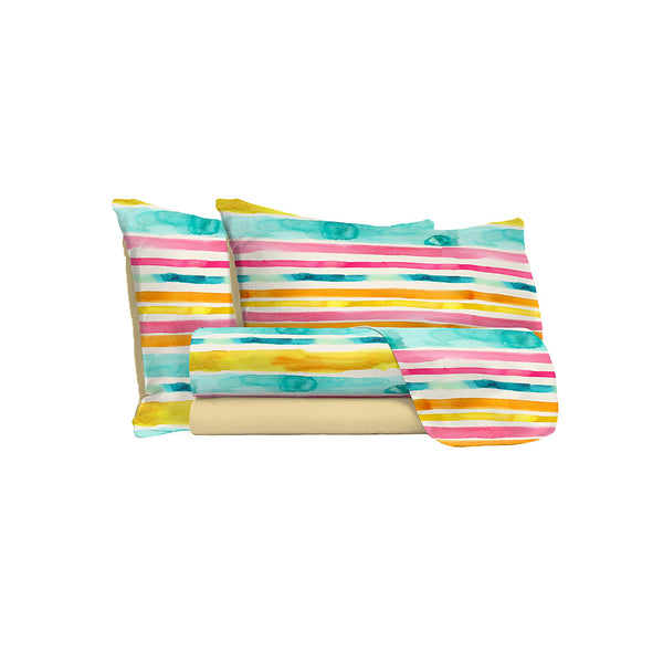 Set Lenzuola con Stampa Sopra Sotto e Federe Fez Varie Misure acquista