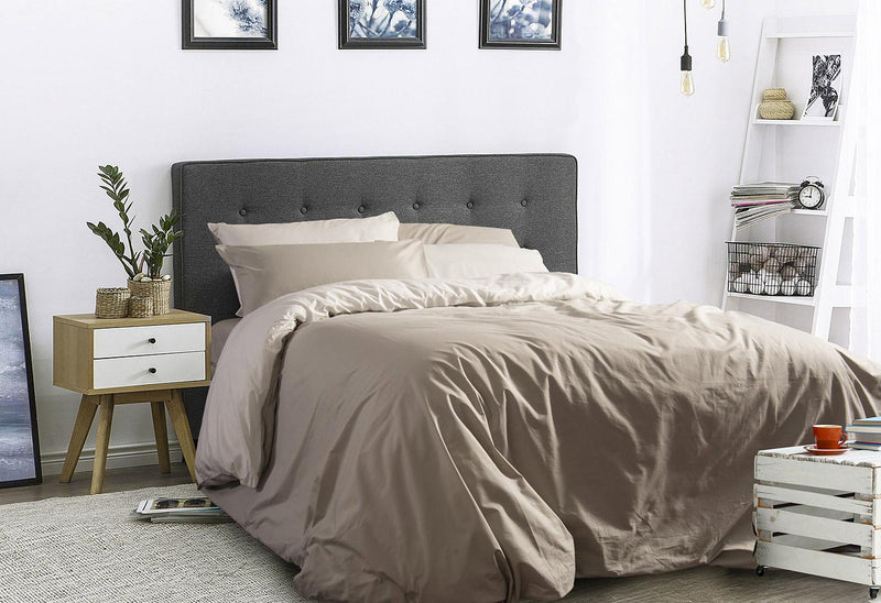 Copripiumino Matrimoniale Double Face con Federe Mitera Giada Ruppia e Rayong 