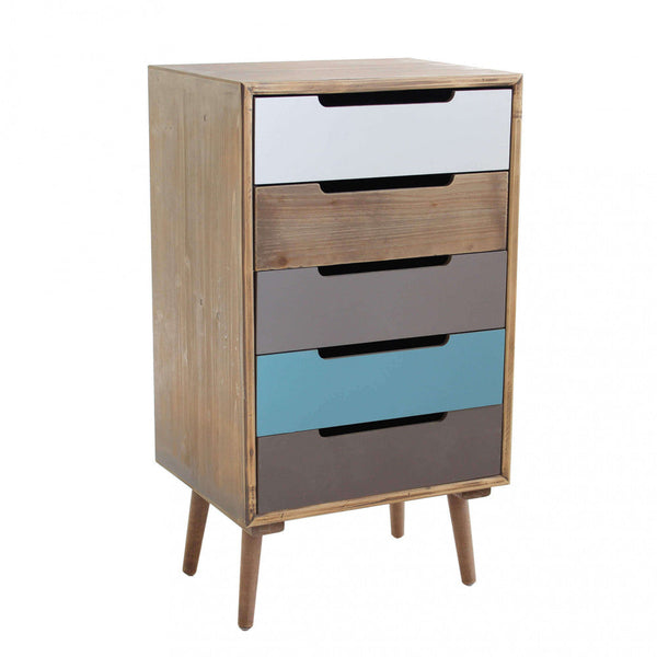 prezzo Cassettiera Darwin 45x36,5x81,5 h cm in Legno Multicolor