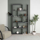 Libreria 72x22x200 cm Wish estensibile angolare antracite