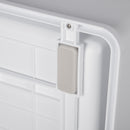 Lettiera per Gatti 47,5x35,5x36,7 cm in PP Bianco e Grigio