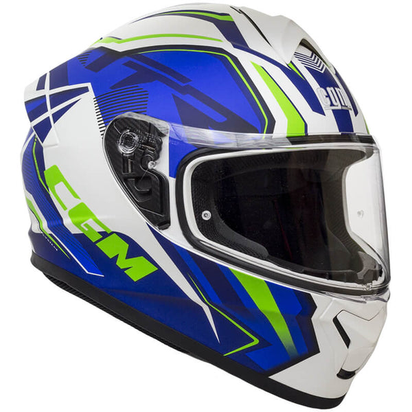Casco Integrale per Scooter Visiera Lunga CGM Suzuka 301G Blu Opaco Varie Misure acquista