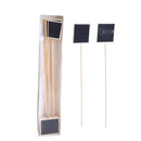Set 12 Rami in Legno con Lavagne Rettangolare