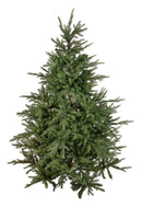 Albero di Natale Artificiale H200 cm Abete Gran Sasso 2703 Tips 400 Led Verde