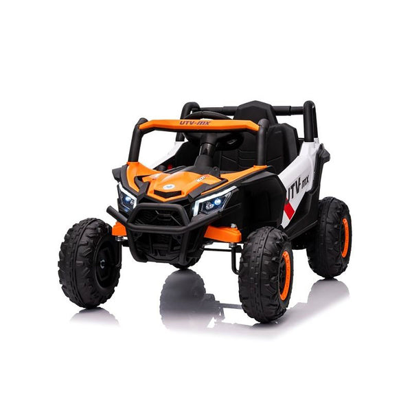 online Auto Elettrica per Bambini Mud-Raider UTV MX 12V con Telecomando Arancione