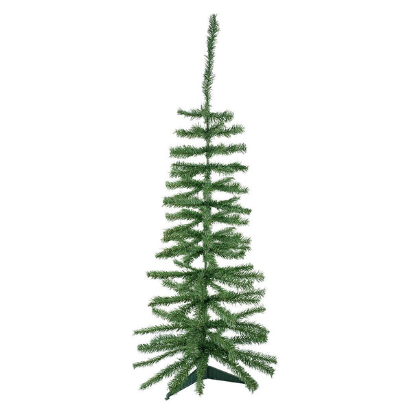 sconto Albero di Natale 100H cm Rami Pieghevoli in PVC Abete Artificiale