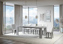 Tavolo Allungabile 130-390x90x77 cm Roxell Cemento