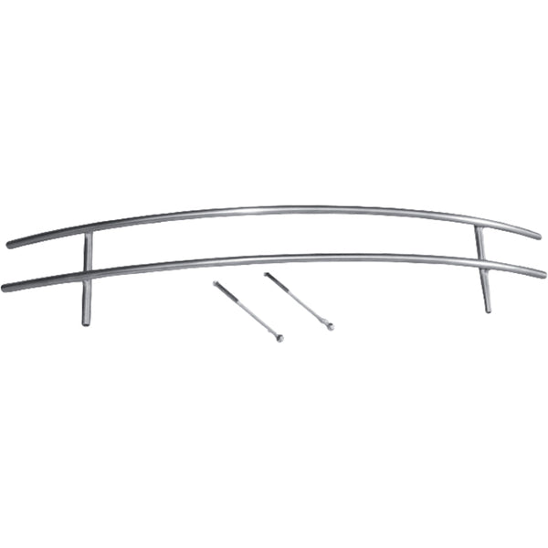 acquista Barra Protettiva per Biocamini Semicircolari 9x50,5cm Flig Shield Argento