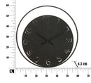 Orologio da Muro Circle Ø60x4,5 cm in Ferro