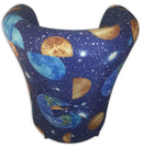 Poltrona Imbottita 65x65x75 cm in Tessuto Renier Planetario