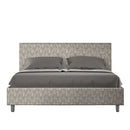 Letto Matrimoniale Adele Era 02 Grigio Varie Misure