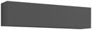 Pensile 1 Anta Vasistas 180x40x30 cm Maruska Grigio Antracite Opaco