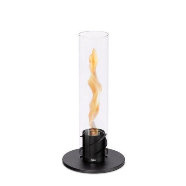 online Lampada a Bioetanolo da Tavolo Ø12x54 cm in Acciaio Inossidabile Nero