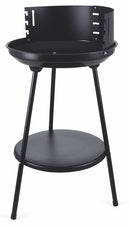 Barbecue a Carbone Carbonella Rotondo Ø42 cm Soriani Sun-day Nero