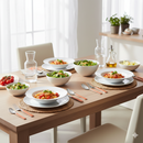 Servizio Set di Posate 24 pezzi in Acciaio Inox Eme Brio Aragosta 54