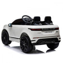 Macchina Elettrica per Bambini 12V con Licenza Land Rover Evoque Bianca