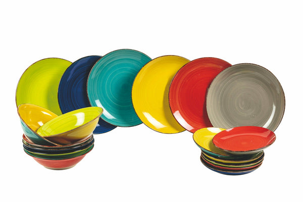 Servizio Piatti 18 Pezzi in Gres Villa d'Este Home Tivoli Baita 2 online