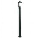 Lampada Palo per Giardino Alto Colore Nero per Esterno Linea Fiammifero Sovil
