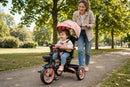 Passeggino Triciclo per Bambini 1-3 Anni Trico Luxury Gold 7 Modalità di Guida Rosa