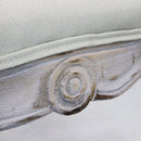 Poltrona Coreen in Tessuto 61x61x71 h cm in Legno Beige