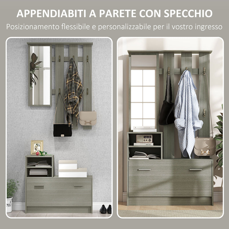 Forthcan Cabina Armadio,Stand Appendiabiti,Appendiabiti Con - 12