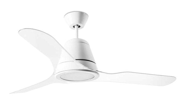 prezzo Ventilatore da Soffitto con 3 Pale e Lampada LED Ø132 cm 3 Velocità Bianco