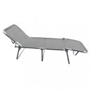 Lettino Prendisole da Giardino 190x58x40h cm in Textilene Vari Colori