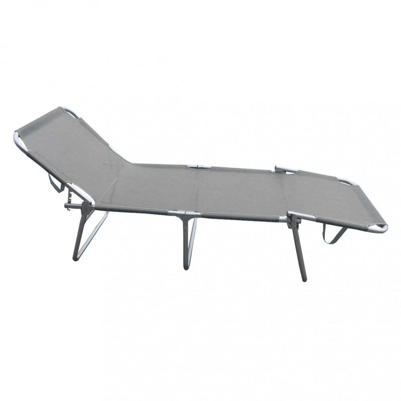 Lettino Prendisole da Giardino 190x58x40h cm in Textilene Vari Colori