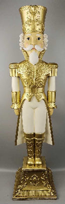 Soldatino Schiaccianoci in Resina oro cm h122