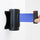 Tendinastro da Parete 3 m con Clip di Chiusura Nastro Blu