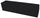 Panca in Similpelle 180x42x44 cm Avalli Nera
